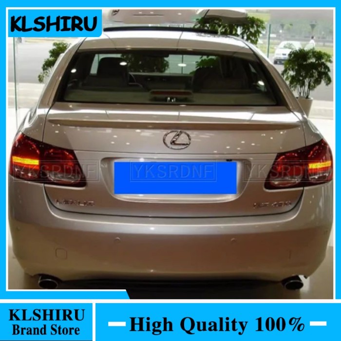 For LEXUS GS300 GS350 GS430 Trunk Spoiler 2005-2011 LEXUS GS PU Material Rear Trunk Lip Spoiler Win