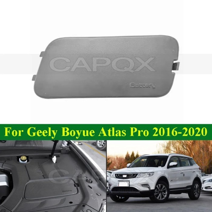 CAPQX Engine Compartment Battery Cover Frame Shell For 16-18 Geely Atlas Boyue Pro 2016-2020 Engine