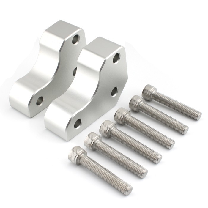 Motorcycle Aluminum Alloy Handlebar Risers Height Up Adapters For Kawasaki Concours 1400 GTR 1400 G