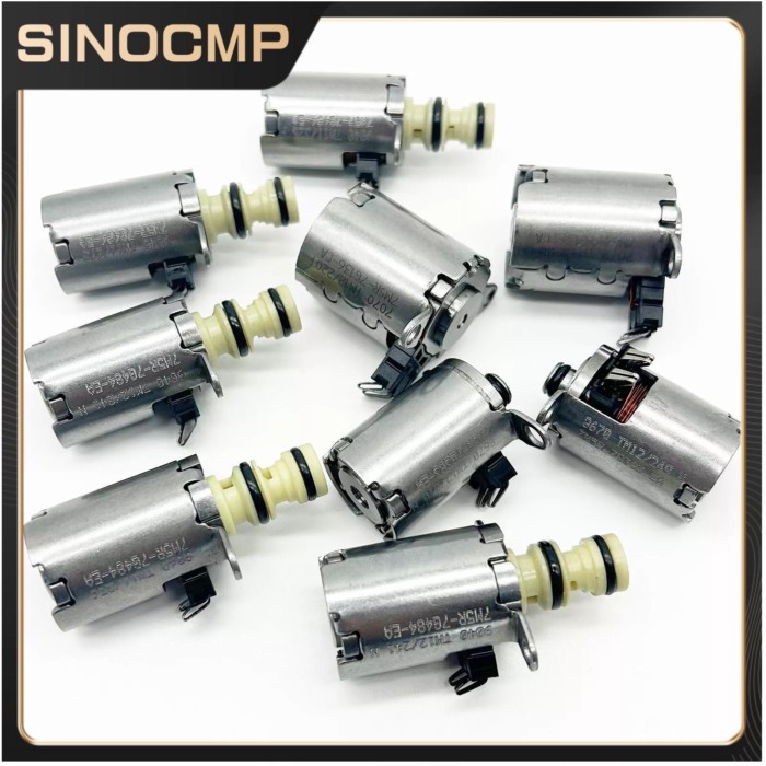 9pcs Transmission Solenoid Valve 6 Speed Galaxy Kit 6DCT450 Volvo Transmission Ford Land Rover For