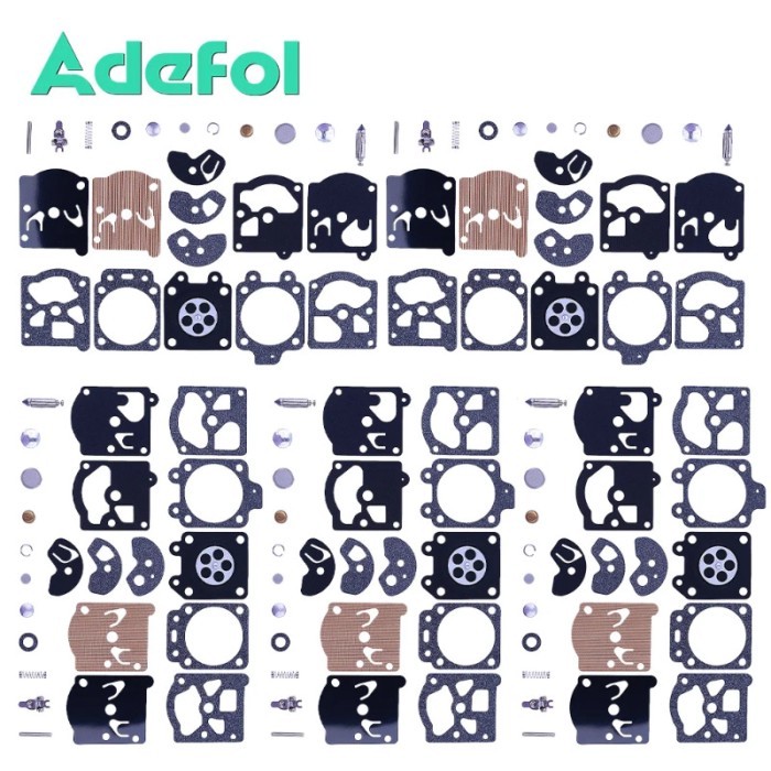 5 Set K10-WAT Carburetor Repair Rebuild Kit For Walbro Most WA and WT Series WA-30 WA-79 WA-82 WT-1