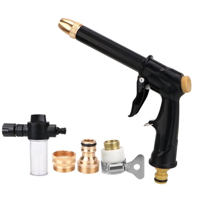 Nozzle Sprinkler Foam Water Gun Portable Cleaning Tools High-pressure Water Gun For Cleaning Car Wa