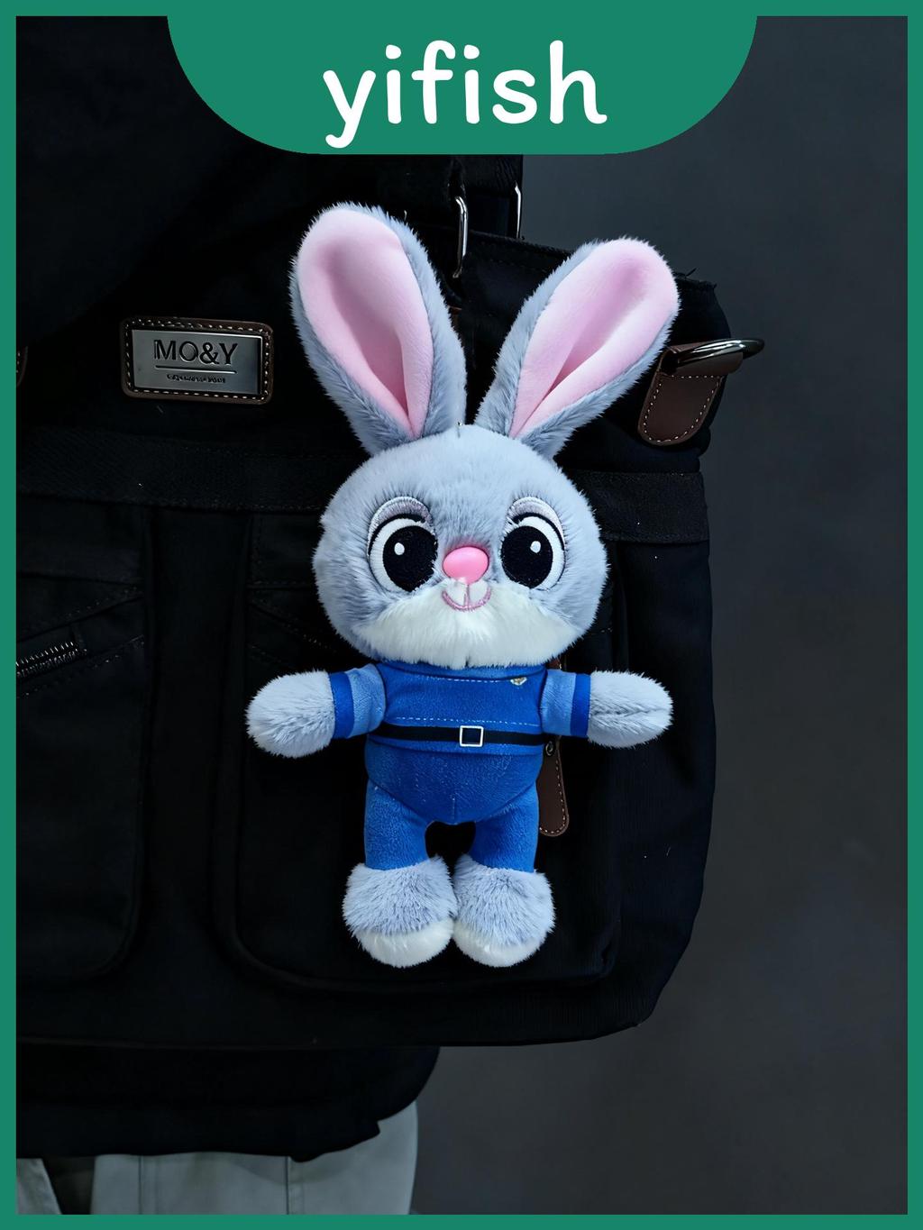 Zootopia Judy น่ารัก Nick Sloth และ Benjamin ตุ๊กตาสําหรับพวงกุญแจเด็ก