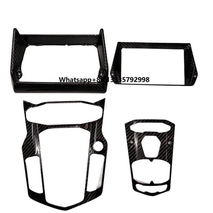 Dry Carbon Fiber Center Console Panel for Lamborghini Aventador Lp700 Lp720