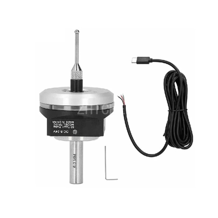 2023 Newest TP06 V6 Anti Roll 3D Touch Probe Edge Finder Centering Precision CNC Probe Compatible w