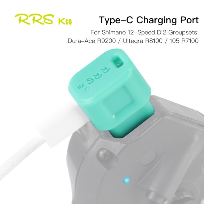 Rrskit Battery Charger Adapter For Shimano 12 Speed Di2 Groupsets Dura-Ace R9200 Ultegra R8100 105
