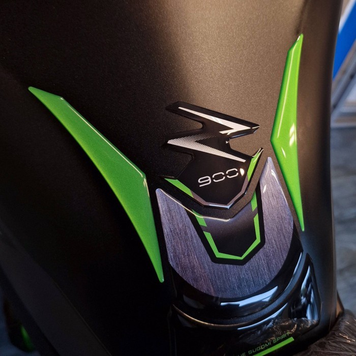 For Kawasaki Z900 SE Z900 2025 Z900 Accessories Motorcycle Waterproof Scratch 3D Resin Sticker Kit