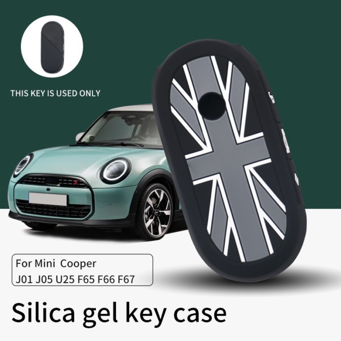 Car Remote Key Case Cover Shell For Mini Cooper U25 F65 F66 F67 J01 J05 Countryman Silicone Key Pro