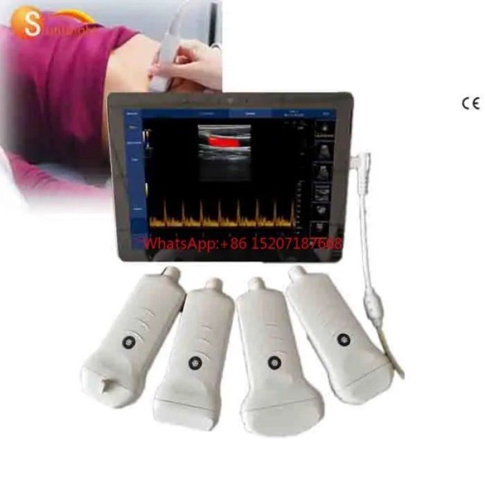 High imaging resolution Color Doppler vascular ultrasound MSK small organs linear probe portable