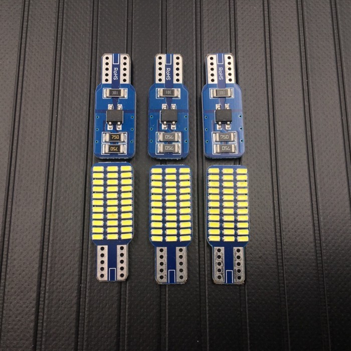 T10 192 194 168 W5W 33 SMD 3014 Car Tail Turn Signal Lights Dome Lamp Ice DC 12V OBC Canbus Error F