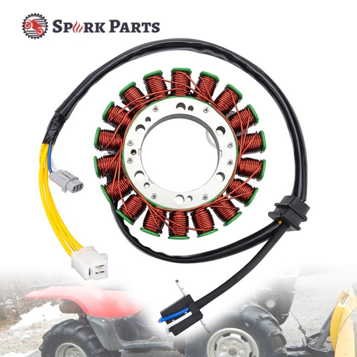 Magneto Stator Ignition Coil for Suzuki LT-A700X LT-A750X XP King Quad Arctic Cat 700 3430-067 27-2