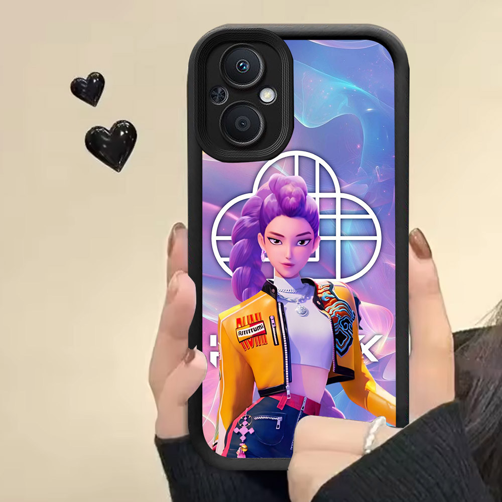 R7 K-POP Demon Hunters ปลอกซิลิโคนสําหรับ OPPO Reno 8Z 7Z 8 7 Lite 5G