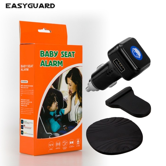 EASYGUARD Baby Seat alarm Reminder Automotive Baby Seat Alarm System Baby in Car Reminder Warning B