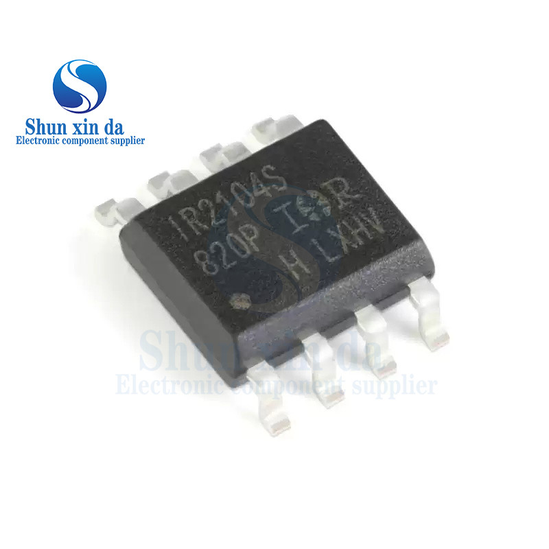 10PCS IR2104STRPBF IR2104S IR2104 IR2104SPBF SOP-8 SMD IGBT MOSFET 360mA 600V ครึ่งสะพานไดร์เวอร์ชิป