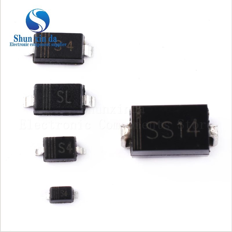 3000PCS SS14 1N5819 1N5819 B5819W B5819WS B5819WT S4 SL SMA DO-214AC SOD123 SOD323 SOD523 1206 08805