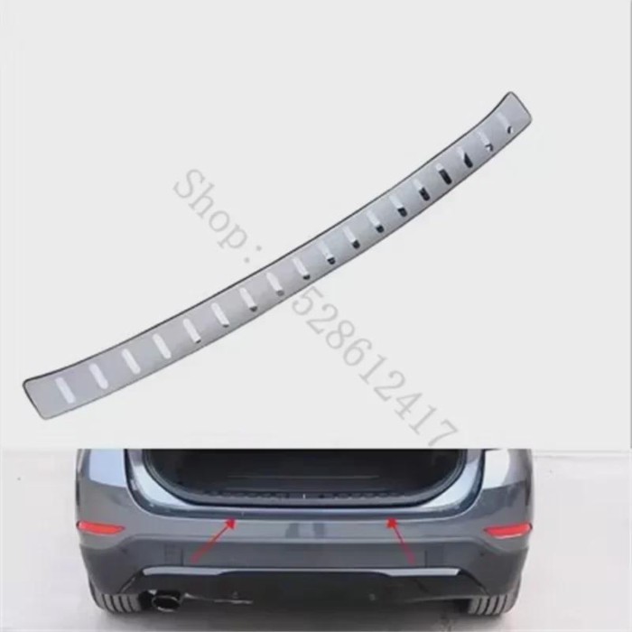 For BMW X1 F49 F48 2016 2017 2018 2019~2022 Car Accessories Rear Bumper Protector Sill Trunk Rear g
