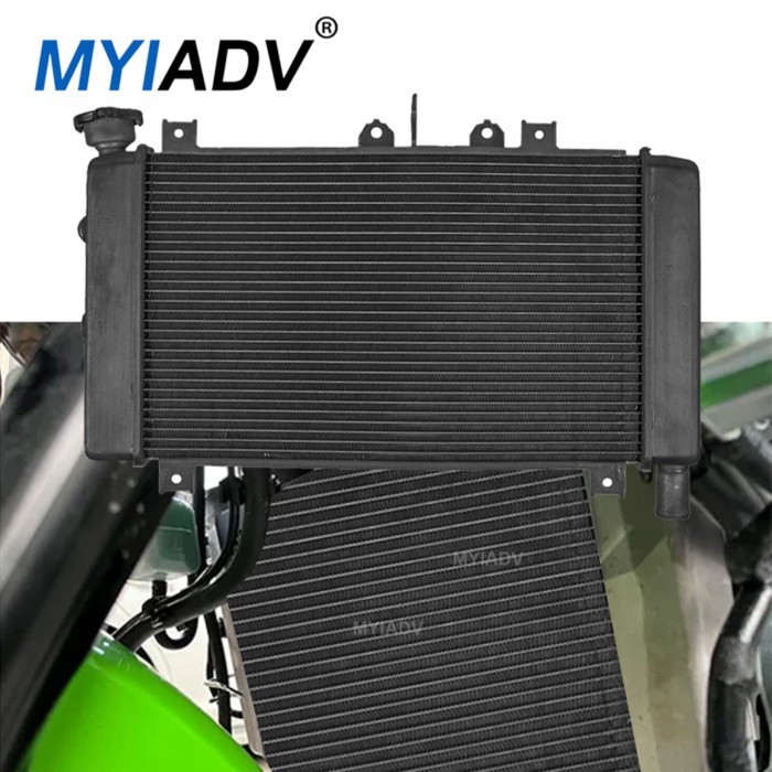Motorcycle Water Tank Radiator Cooler Water Cooling For Kawasaki ZX-4R ZX-4RR 2023 2024 ZX 4R 4RR Z