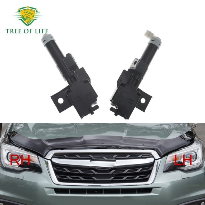 For Subaru Forester SJ5 SJ9 SJD SJG 2013 2014 New Front Bumper HeadLight Lamp Washer Spray Nozzle C