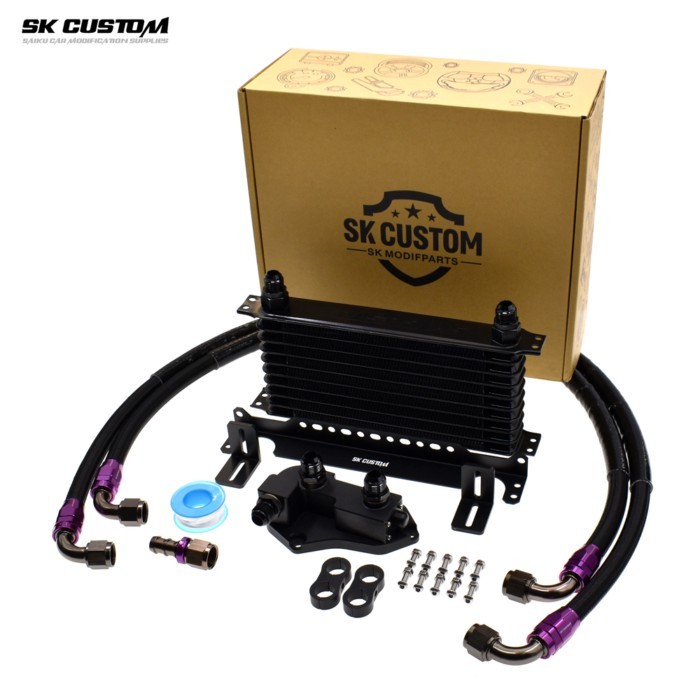 SK CUSTOM For BMW N20 N26 N51 N52 N53 N54 N55 Engine Oil Cooling Kit 80-90 Degrees Car Thermostat E