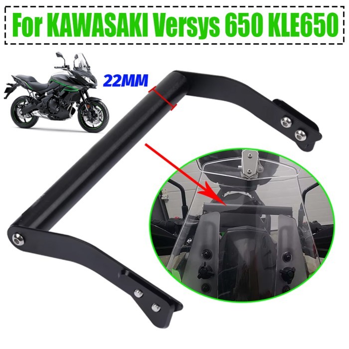 For KAWASAKI Versys 650 KLE650 2011 - 2021 2023 Motorcycle Accessories Mobile Phone Holder Stand Su