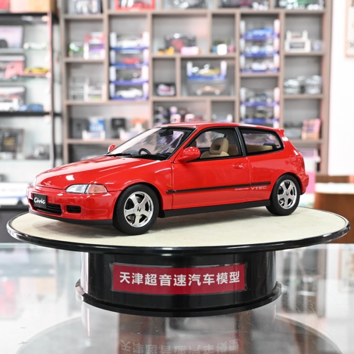 LCD 1: 18 Civic Civic 5th Generation Mk5 EG6 โมเดลรถโลหะผสมผลิตภัณฑ์สําเร็จรูปคอลเลกชันเครื่องประดับ