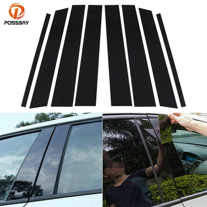 for Lincoln MKX/Ford Edge 2007 2008 2009 2010 2011 2012 2013 2014 Car Door Window Pillar Posts Trim