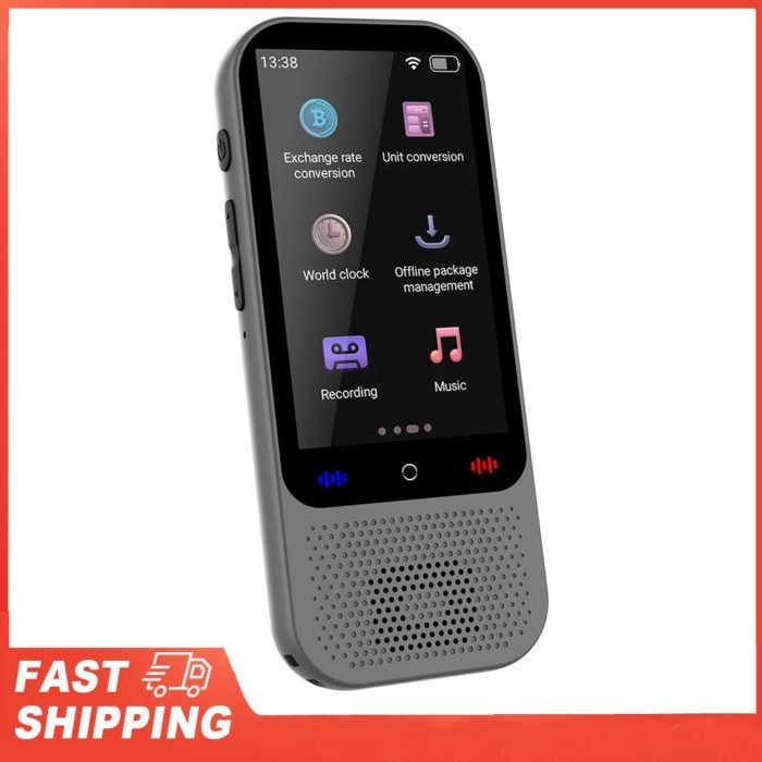 S80 Pro Portable Language Translator Device 16 Offline Translation ChatGPT Function with 138 Langua