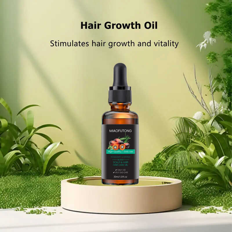 ยุโรป American Rosemary Batana Oil Hair Care Essential Oil Softening Improving Frizz Dense Hair Esse
