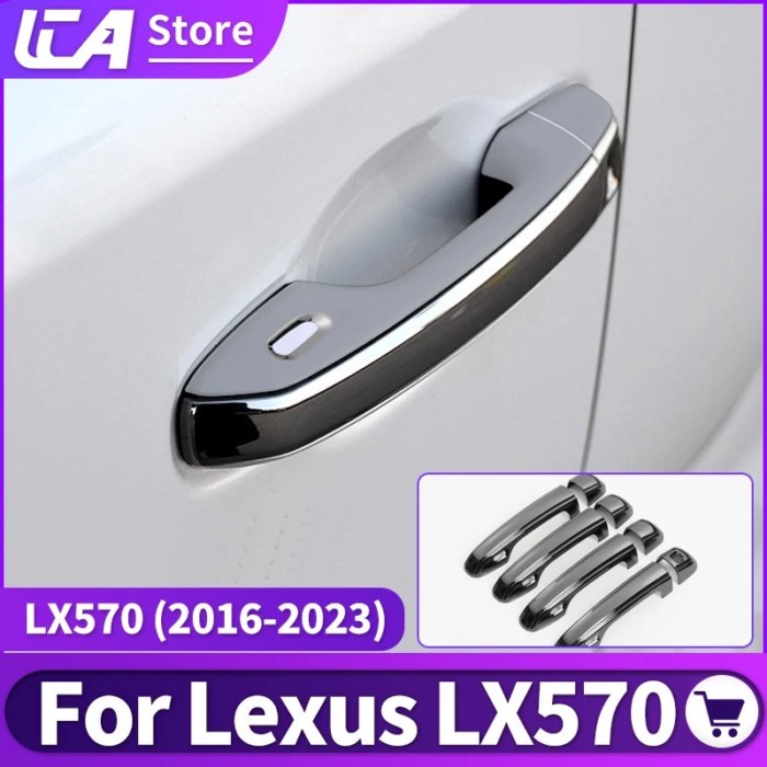 Exterior Door Handle Protective Cover for Lexus LX570 LX 570 Upgrade Decorative Modification Access