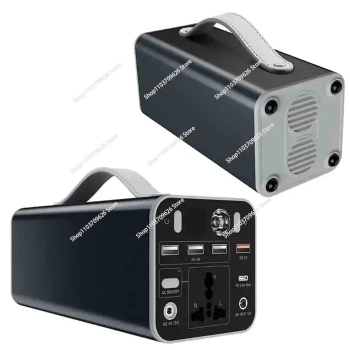 110V Portable Power Station 90000mAh 300W Outdoor Emergency Power Supply Power Bank Generator DC ou