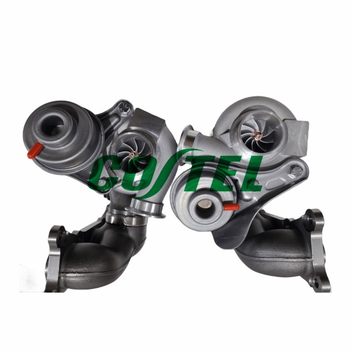 750HP N54 Twin Turbo TD04 17T For BMW N54 335i 335xi 335is E90 E92 E93 Upgrade Turbocharger 49131-0
