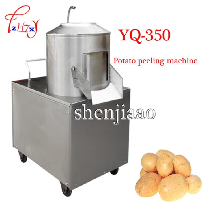 YQ - 350 Potato peeling machine  150-220 kg/h, commercial peeler potato machine cleaning machine 22