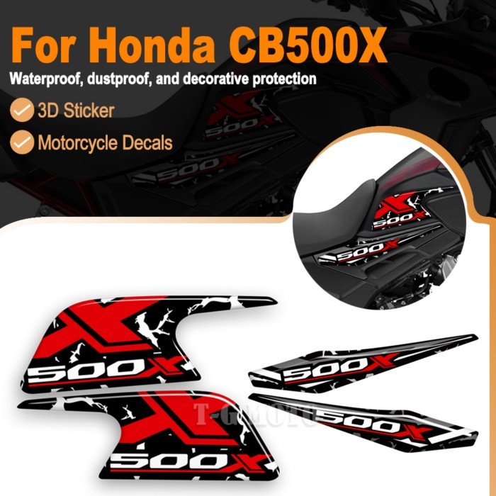 For Honda CB500X CB 500 X 500X Moto Fuel Oil Tank Pad Stickers Protection Motorcycle Decals