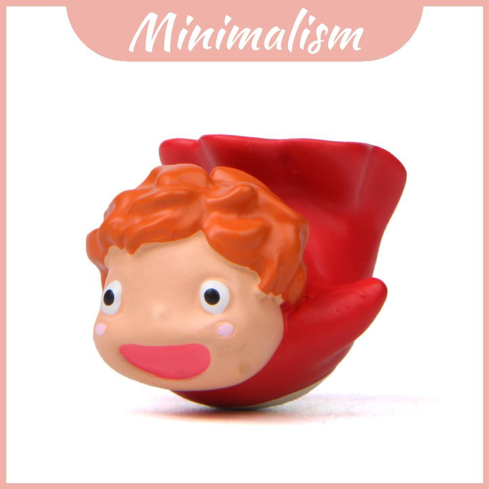 Ponyo การ์ตูนปลาทองมินิตุ๊กตาเครื่องประดับสําหรับงานรื่นเริงหรือตกแต่งโอกาสพิเศษ