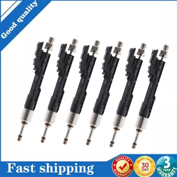 6pcs Fuel Injector Nozzles 13647639994 Fuel Injector for BMW Z4 X3 X1 328i 320i 228i 528i X1 X3 Z4