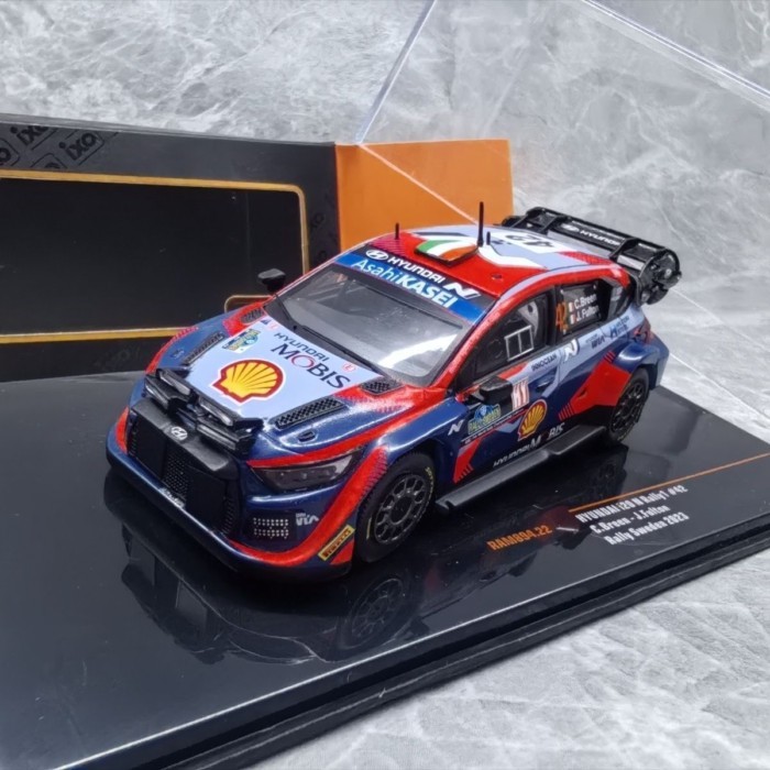 IXO 1/43 Hyundai i20 N Rally1 #42 2023 โมเดลรถอัลลอย รถแรลลี่