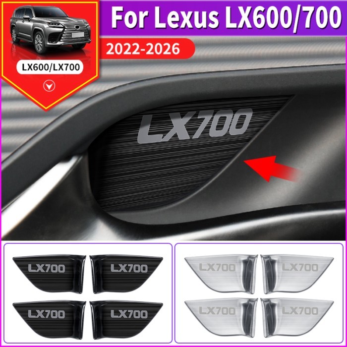 For Toyota 2022-2026 Lexus LX600 LX700 600 Interior Door Cup Protector Scratch-Resistant Cover Upgr