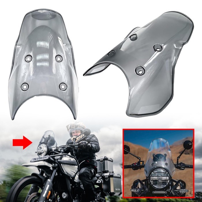 Motorcycle Accessories Heightened Windshield Fit For Himalayan450 HIMALAYAN 450 Himalayan452 2024 2