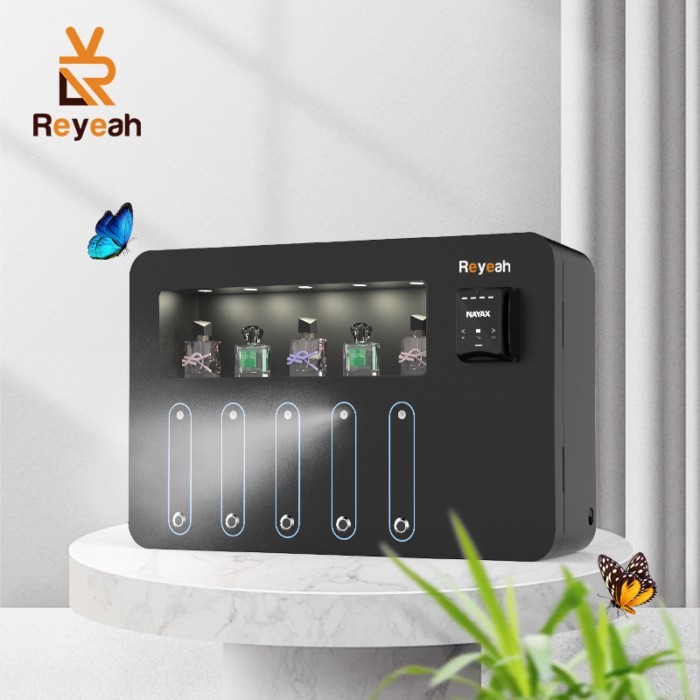 Wall Mounted Cologne Spray Vending Machine Perfume Cologne Vending Machine