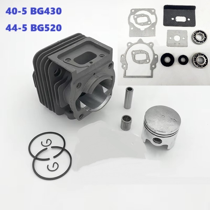 40mm & 44mm Cylinder Gaskets Oil Seal Bearing Kit Fit 43CC 52CC 1E44F-5 44-5 BG520 CG520 CG430 1E40