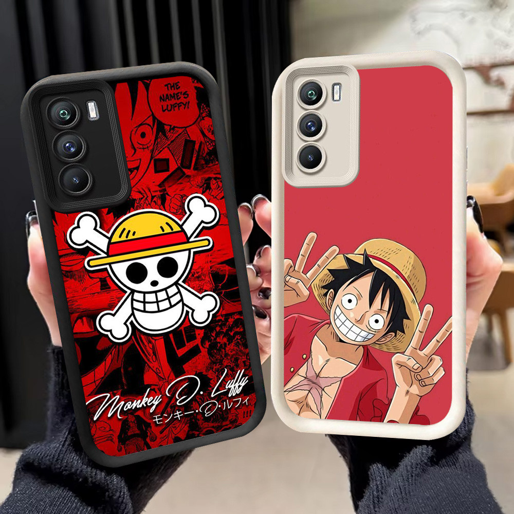 N-60 One Piece Luffyปลอกอ่อนสําหรับRealme 14X 7i C75 C71 C73 C2s C2 C17 C85 Pro