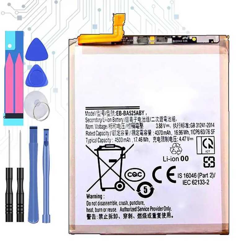 EB-BA525ABY 4500mAh Long-Lasting Performance Mobile Phone Battery For Samsung Galaxy A52 A525F A52 5