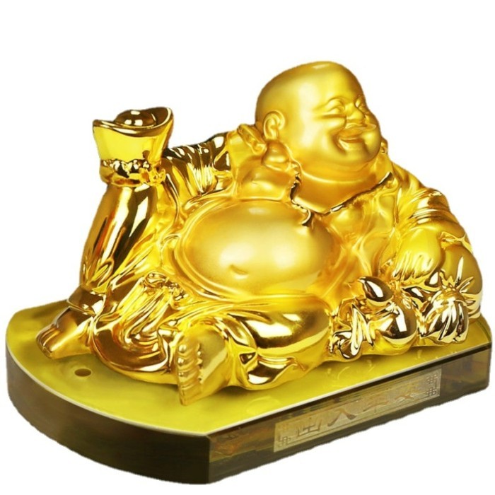 14x10cm resin Buddha statue, car decoration, prayer for safety, car accessories, figurine  home dec