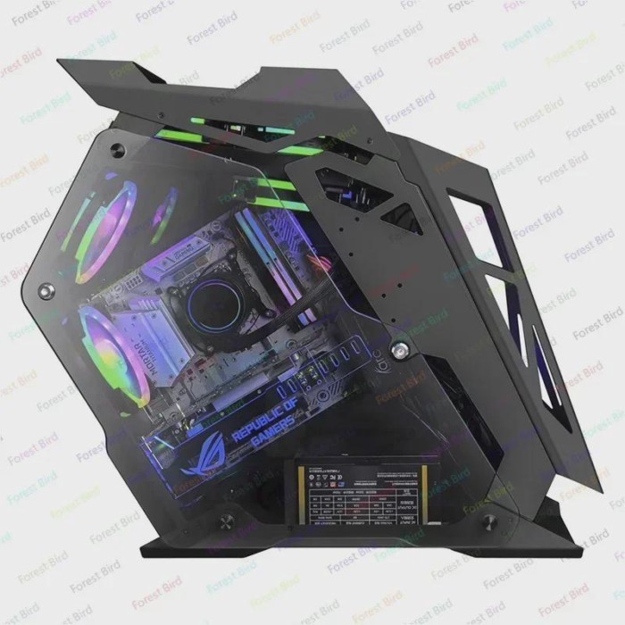 Desktop Computer Chassis Player Computer Chassis E-sports Internet Cafe Computer Special-shaped Des