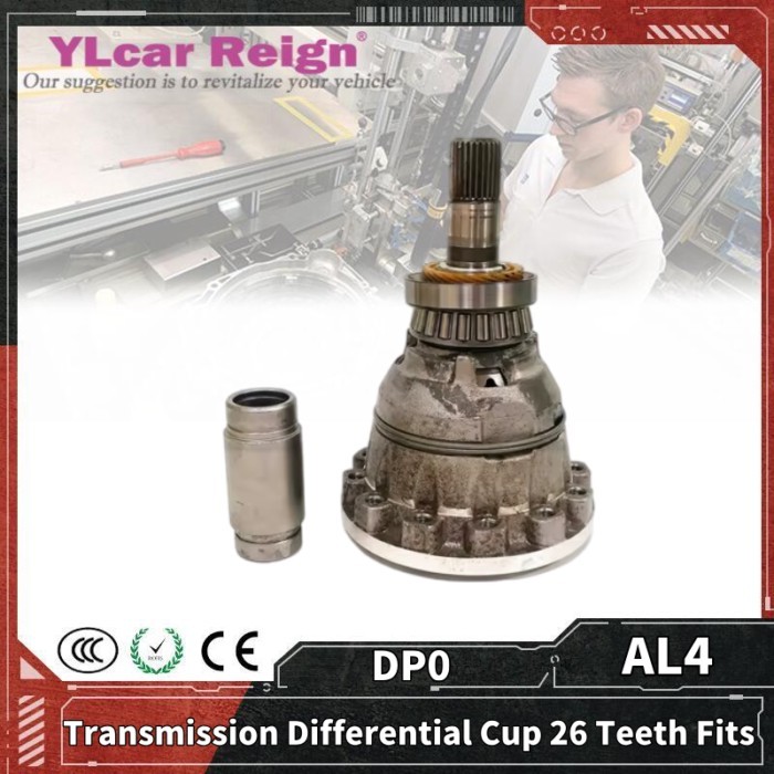 DP0 AL4 Automatic Transmission Differential Cup 26 Teeth Fits For Renault Citroen Peugeot Car Acces
