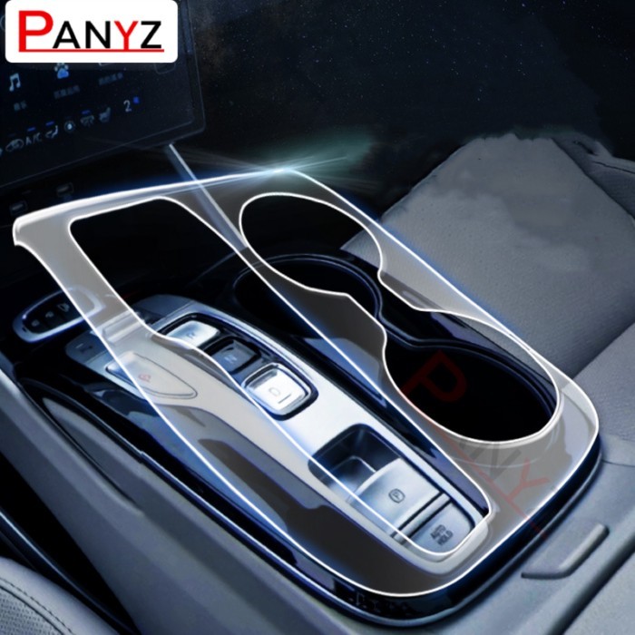 for Interior Modification Sticker Accessories for Hyundai Tucson 2021 2022 Nx4 Car Center Console T