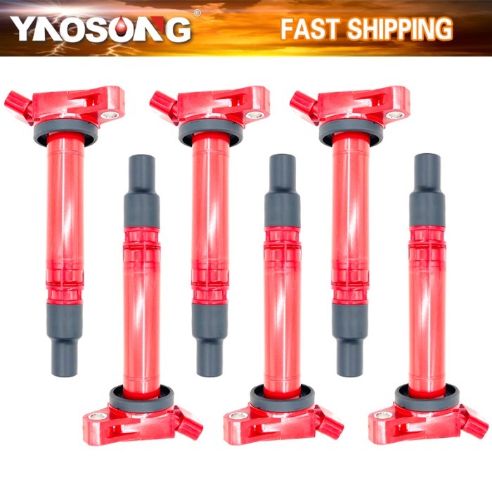 6/8 PERFORMANCE IGNITION COILS UF507 FOR TOYOTA Tundra Sienna FJ Crusier Lexus IS250 ES350 GS450h G