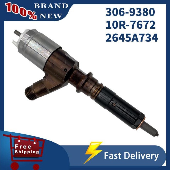 306-9380 Diesel Fuel Injector Assembly 10R-7672 2645A734 For CAT Engine C6.6 C4.4