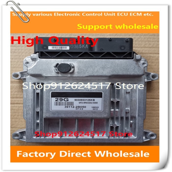 39110-02TD0 0430 M7.9.8 ECU 39112-2B050 29G Engine Computer Board 39111-26BF0 K36 Compatible For Hy