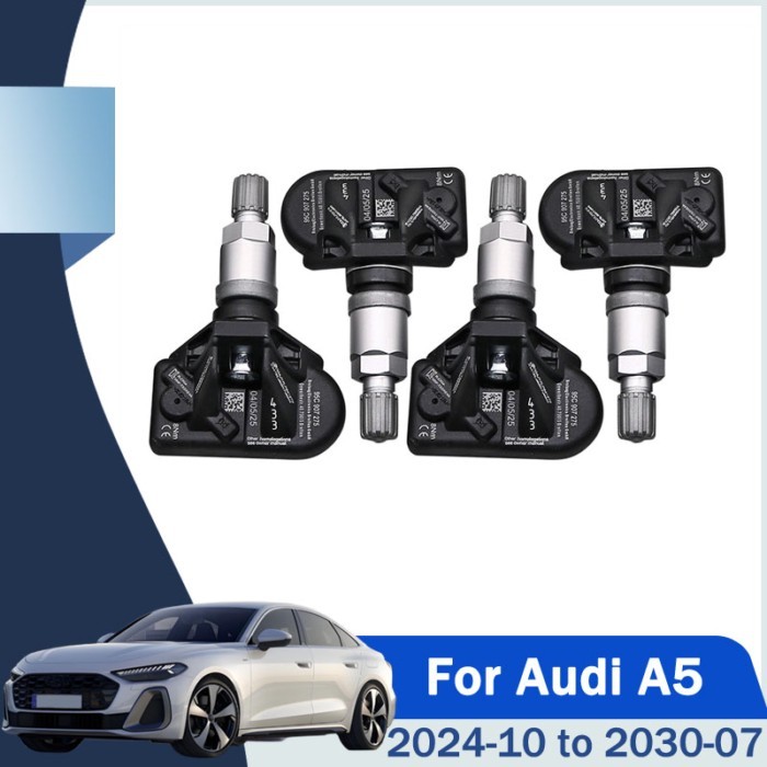 For Audi A5 A6 e-tron Q5 Q6 Q6 e-tron Q6 Sportback e-tron SQ6 RS Q6 4PCS Tire Pressure Sensor 95C90